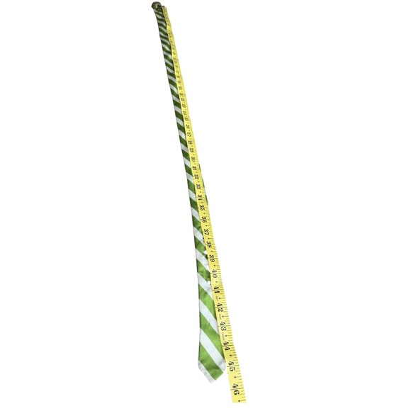 J. Crew Silk Striped Tie Belt size L - Picture 5 of 6